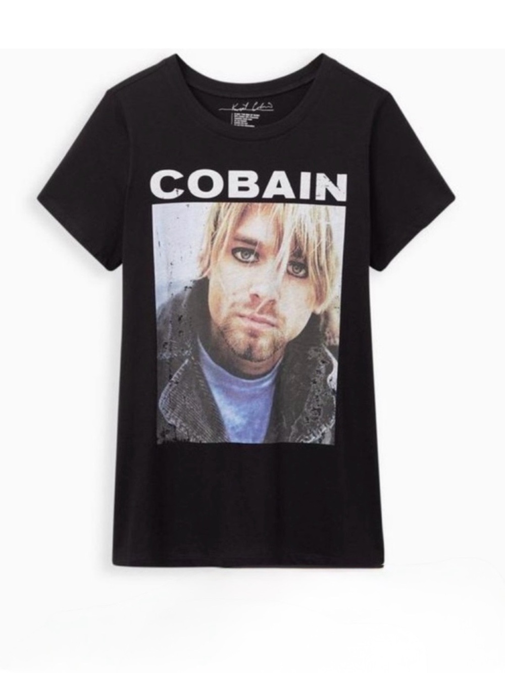 Torrid,  “Kurt Cobain” Graphic Tee (Size 4)